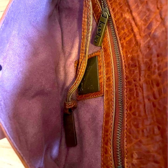 Kooba real leather brown clutch - Picture 4 of 4